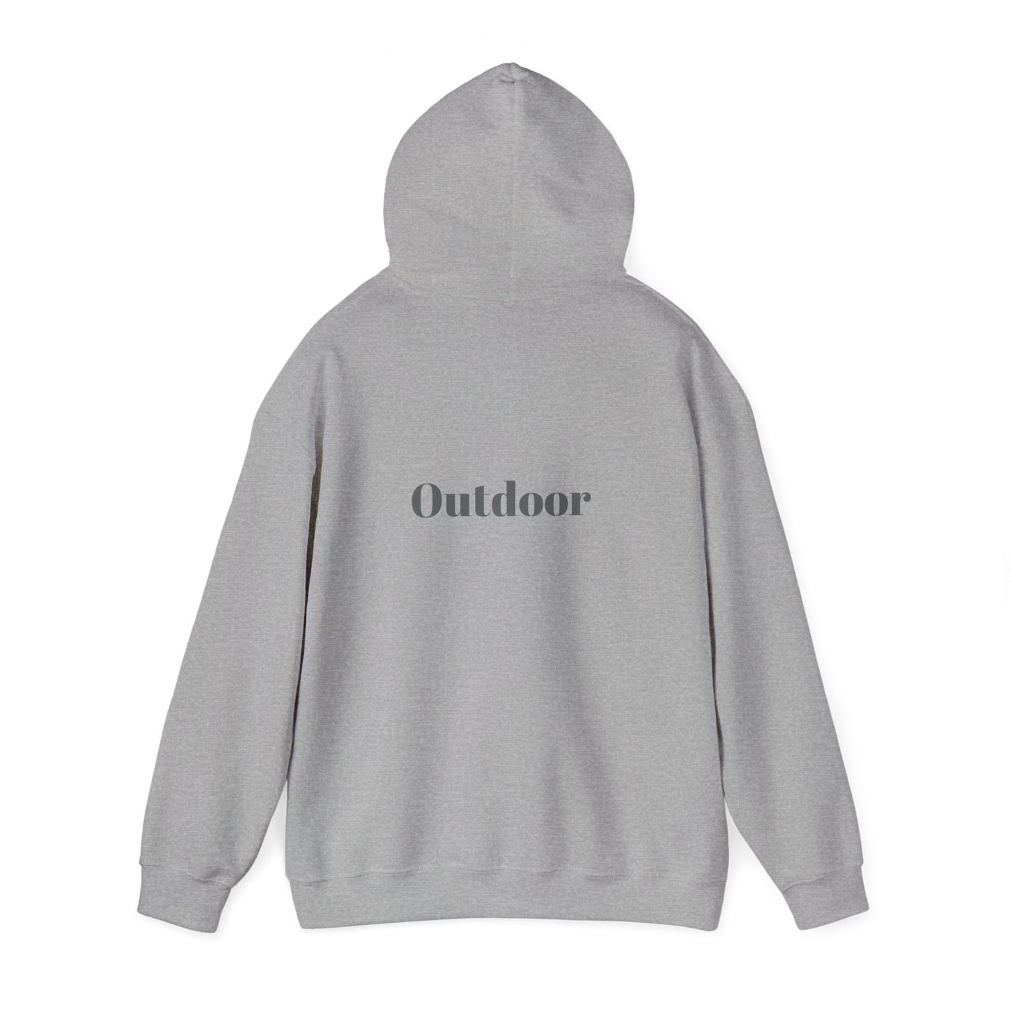 Outdoor Faith Hoodie, Unisex Hooded Sweatshirt for Camping, Fishing, Nature Lover Gift, Comfortable Casual Wear, Adventure Gear