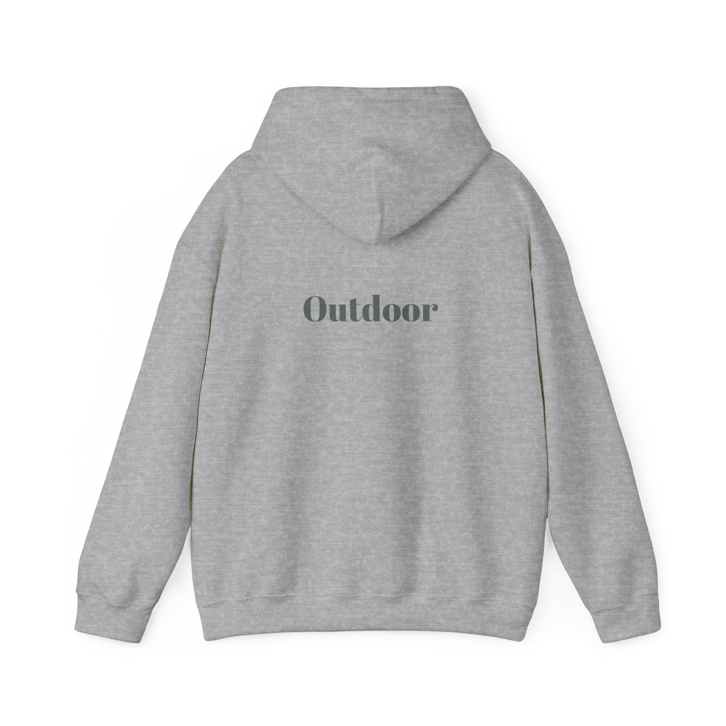 Outdoor Faith Hoodie, Unisex Hooded Sweatshirt for Camping, Fishing, Nature Lover Gift, Comfortable Casual Wear, Adventure Gear