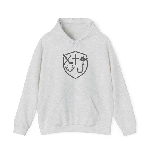 Outdoor Faith Hoodie, Unisex Hooded Sweatshirt for Camping, Fishing, Nature Lover Gift, Comfortable Casual Wear, Adventure Gear