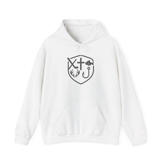 Outdoor Faith Hoodie, Unisex Hooded Sweatshirt for Camping, Fishing, Nature Lover Gift, Comfortable Casual Wear, Adventure Gear